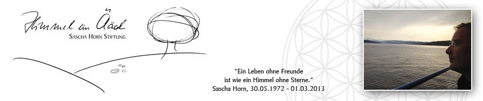 Sascha Horn Stiftung "Himmel un Ääd"